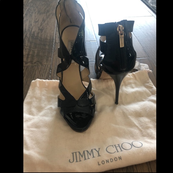 Jimmy Choo Patent Leather Heels - Picture 2 of 2